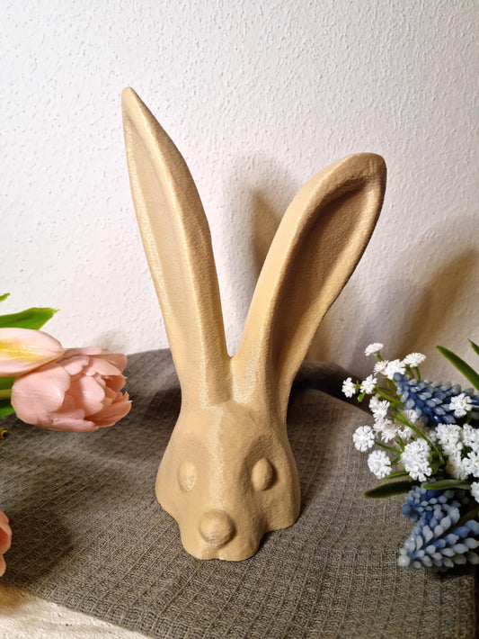 Hasenkopf 3D | Hasenohren | Osterdeko | Frühlingsdeko | Ostern deko 3d