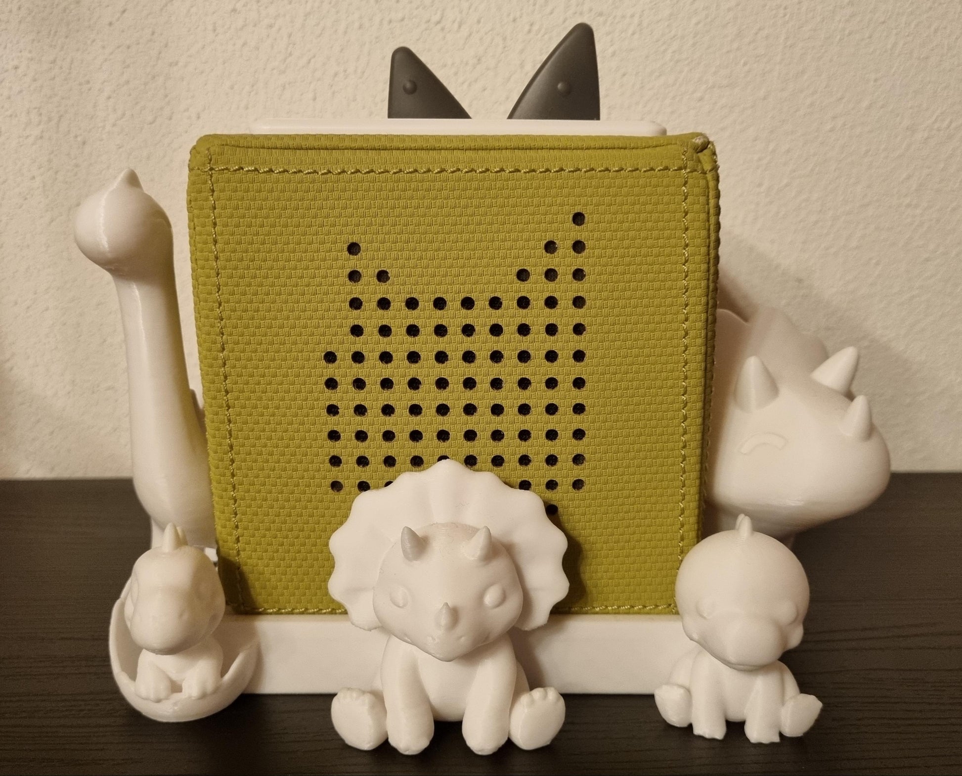 Toniebox-Halter Dino - 3D gedruckt für Toniebox Version 1 - Kinderzimmer Deko