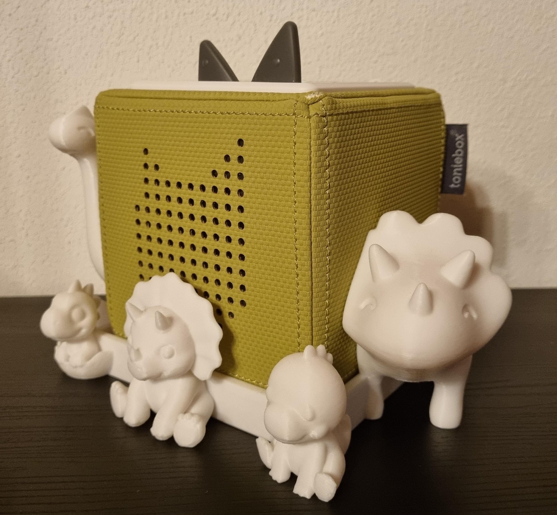 Toniebox-Halter Dino - 3D gedruckt für Toniebox Version 1 - Kinderzimmer Deko