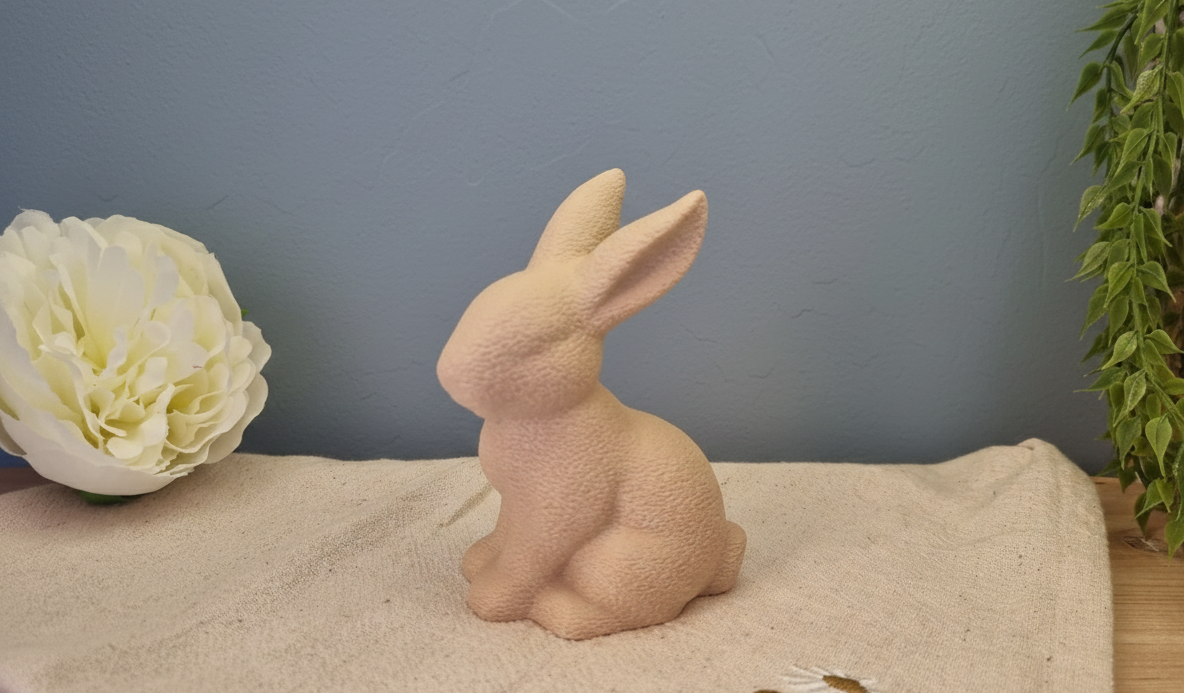 Osterhase 3D klassisch ohne Blumen - Minimalistisches Design