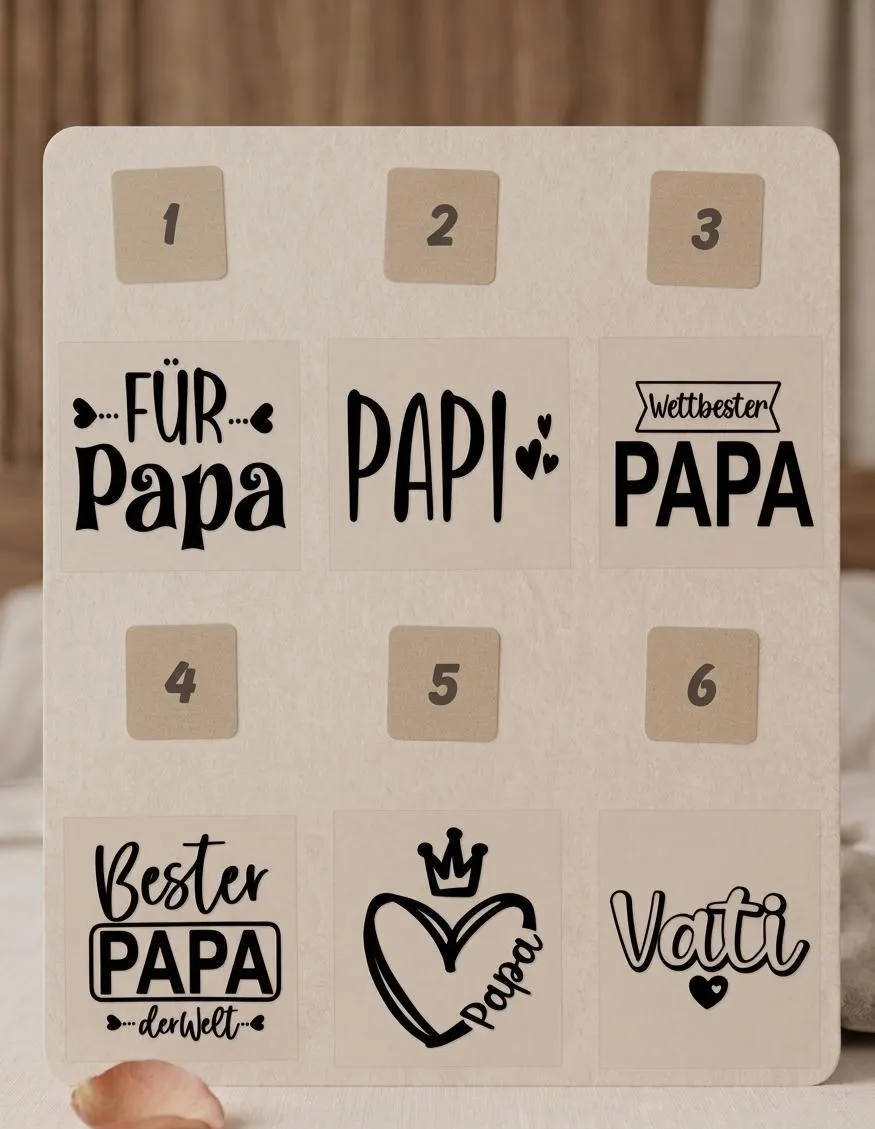 Geschenk für Papa Tasse mit Spruch – Vatertagsgeschenk Kaffeetasse im Geschenkset – 20 Designs, fertig verpackt