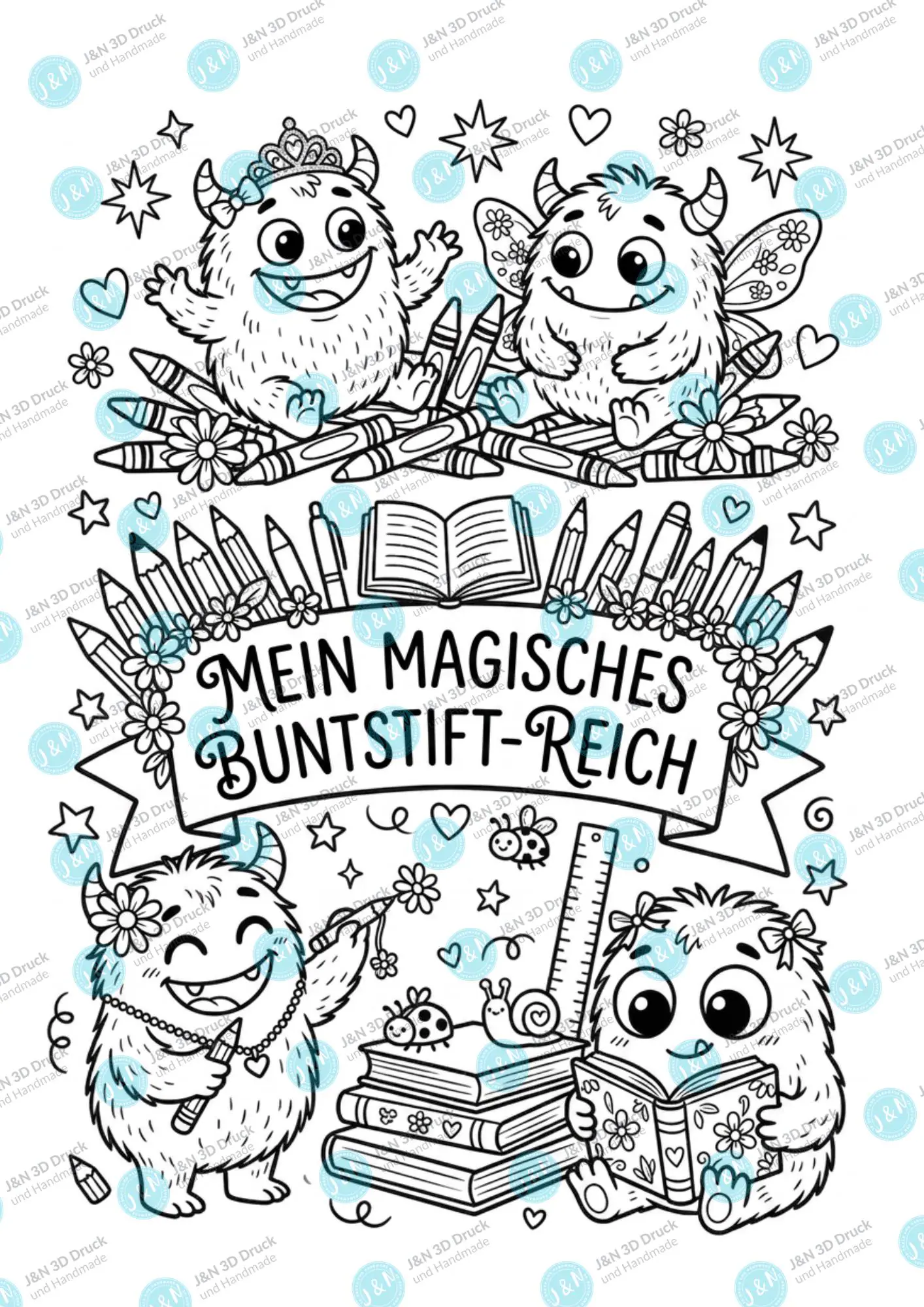 Stiftebox Holz Monster – Geschenk Einschulung 2026 Schulkind personalisiert